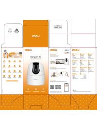 Imou 3 MP İç Ortam Kablosuz PT Kamera (Ranger 2C) (IPC-K2ECP-3H1W) WIFI